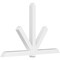 Ekena Millwork Kennewick Architectural Grade PVC Gable Bracket, 108"W x 67 1/2"H x 6"D x 6"F, 15/12 Pitch GBP108X68X0606KEN00 - alternate 1